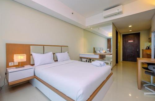 Bangka Apartment | Cozy Living and Spacious Studio at 28th Floor Kemang Village Apartment By Travelio