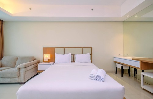 Bangka Apartment | Inviting Studio with Kitchen and Breakfast at Kemang Village