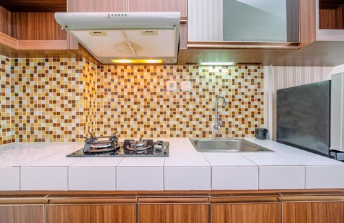 Cipulir Apartment | Welcoming Living Studio at Pakubuwono Terrace Apartments