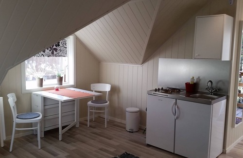 Ovre Eiker Apartment | Cozy loft with WiFi and AC in a quite residential area