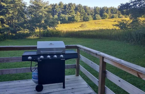 Cooperstown Cabin | Inviting Log Cabin Retreat at Warrior Ethos Farm with Pool