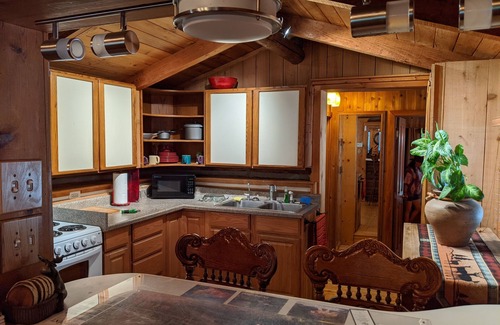 Monroe Cabin | Inviting Log Cabin Retreat with Pet-Friendly Amenities