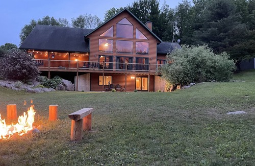Iola Cabin | Serene Log Cabin Retreat with Pool and Family-Friendly Amenities