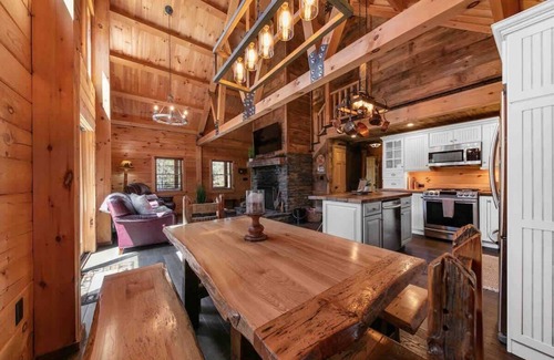Jewett House | Cozy Cabin Retreat with Private Hot Tub and Family Amenities