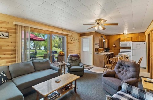Burt Lake House | Cozy Loon Cottage: 2 BR, 1 BA Duplex in ALANSON, Sleeps 5