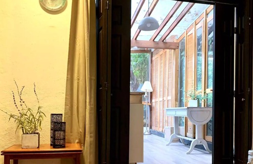 San Jeronimo Lidice Apartment | Welcoming Miniloft with Private Terrace in South CdMX