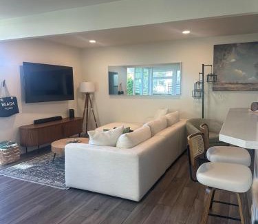 San Clemente Apartment | Cozy Modern Beach Bungalow! Steps to the Beach!
