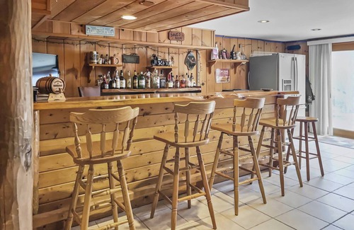 Stevenson House | Tranquil Moose Log Cabin with Pool & Trails for Your Escape