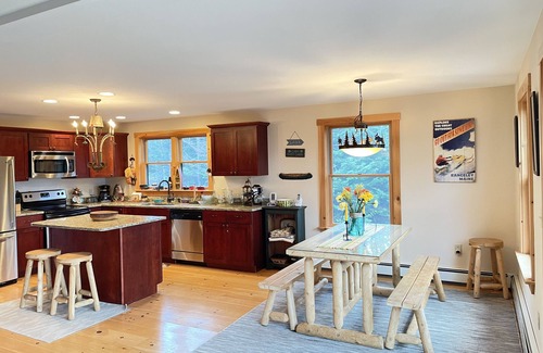 Sandy River House | Idyllic Mountain Retreat with Ocean View near Rangeley Lake