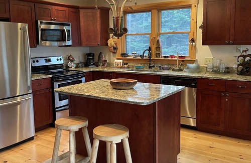 Sandy River House | Idyllic Mountain Retreat with Ocean View near Rangeley Lake