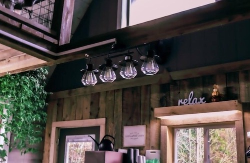 Corning Cabin | Inviting Off-grid Cabin with Spa Amenities & Pet Friendly
