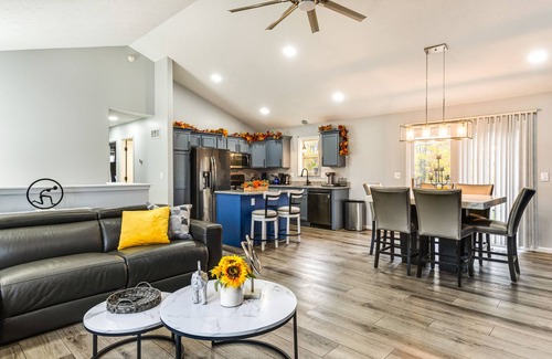 Westwood House | Inviting Ohio Retreat with Deck, Arcade Games & Golf Nearby