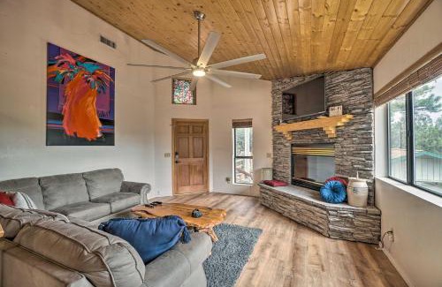 Pine House | Relaxing Pine Vacation Home with Private Hot Tub & Views