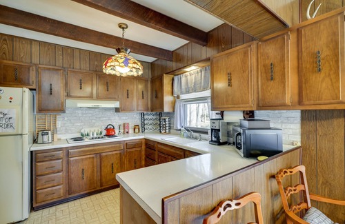 Locust Lake Village Cottage | Charming Pocono Lake Cottage with Fire Pit & Ping Pong