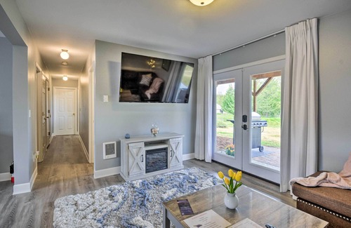 South Colby Apartment | Charming Port Orchard Home with Grill & Fire Pit Retreat