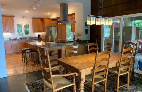 Denver House | Inviting Ranch with Private Beach & Incredible Views