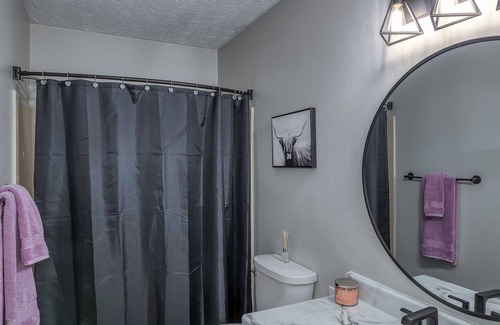 Fishers House | Inviting Ranch Retreat with Fenced Yard and Family Amenities