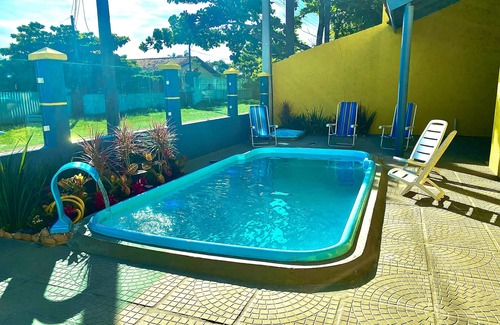 Pontal do Parana House | Tranquil Getaway with Sea View and Pool Access