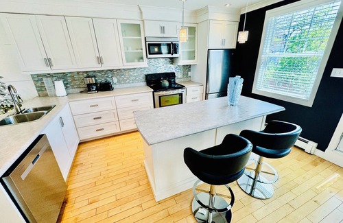 Terra Nova Apartment | Cozy, Relaxing, Center City Retreat with Private Rooftop Deck!