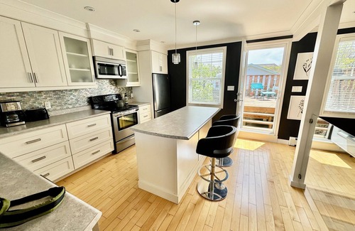 Terra Nova Apartment | Cozy, Relaxing, Center City Retreat with Private Rooftop Deck!
