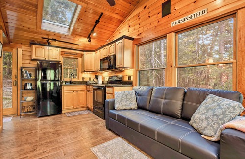 Kezar Falls Cabin | Inviting Riverfront Cabin Retreat on Ossipee River