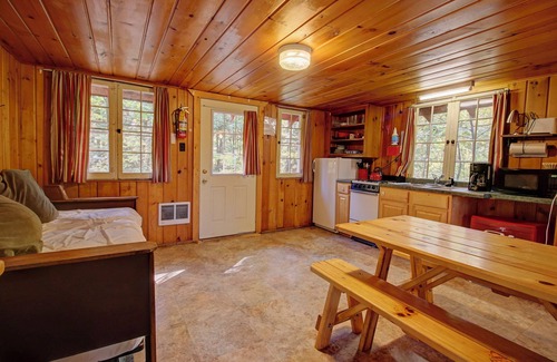 Lac du Flambeau Cabin | Charming Lakeside Cabin with Private Dock in Wisconsin