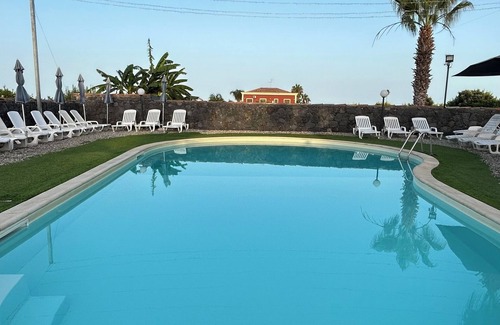 Santa Tecla Villa | COZY RUSTIC WITH ETNA VIEW WITH POOL PRIVATE INDOOR PARKING SPACE