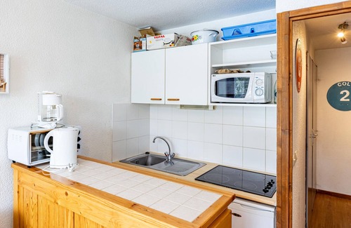 Montgellafrey Apartment | Cozy studio for 4 with balcony, equipped kitchen and TV - Saint-François-Longchamp