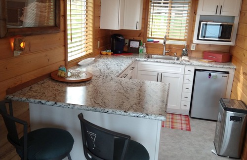 Diamond Point Cabin | Pet-Friendly Cabin with Salt Water View on Olympic Peninsula