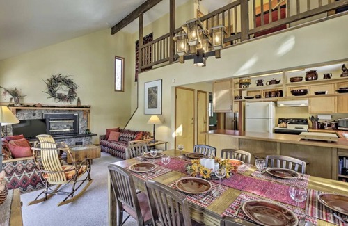 Old Town Cabin | Inviting Ski Inn Steps from Slopes with Relaxing Hot Tub