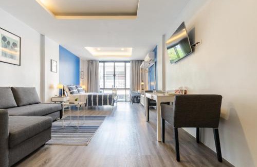 Yan Nawa Apartment | Charming Studio 1 in Sathorn, Rated 9.5 by Guests