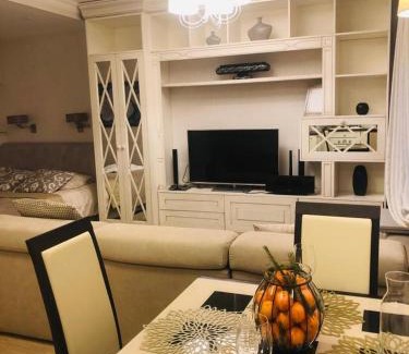 Centrs Apartment | Charming Studio Apartment in Central Riga – Pet Friendly & Rated 9.6