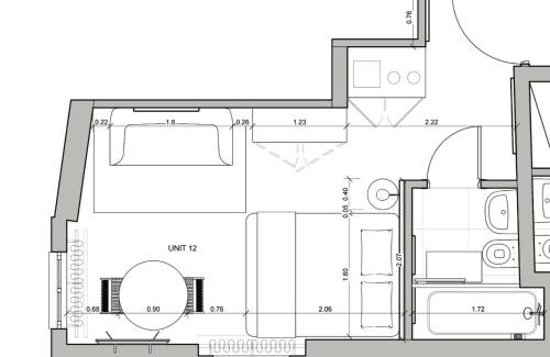 Niederdorf Apartment | Charming Studio Apartment Unit 12 in Zurich's Heart