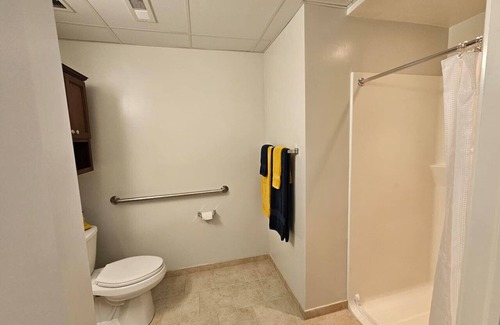 Champaign Apartment | Inviting Studio at the Historic Inman - Pet Friendly & Accessible