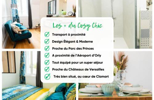 Clamart Apartment | Cozy and Child-Friendly Escape at Le Cosy Chic Hotel