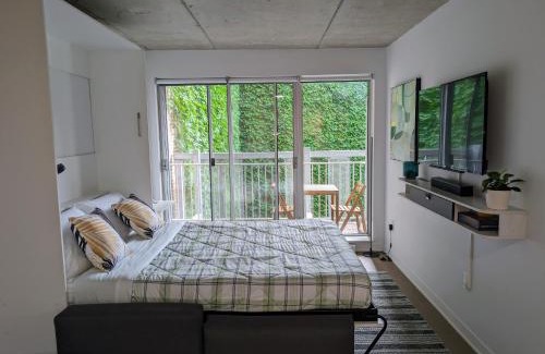 Quartier des Spectacles Apartment | Charming Studio in Montreal's Quartier des Spectacles