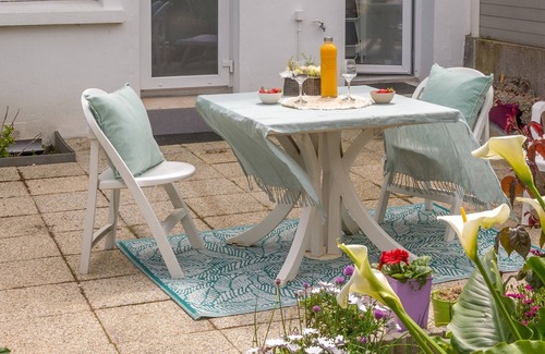 Port-Louis Apartment | Cozy Studio Port-Louis: Ideal for Couples with Kitchen & Spa