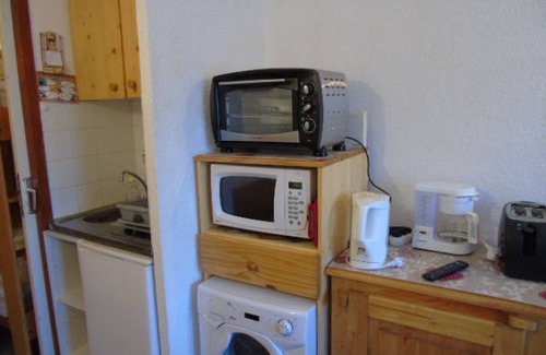 Valfrejus Apartment | Cozy Studio Valfréjus: Perfect for 2 with Kitchen Access