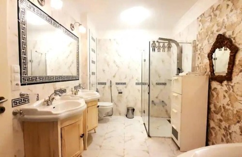 Tuchomerice Apartment | Inviting Suite with Terrace, Perfect for Families and Pets