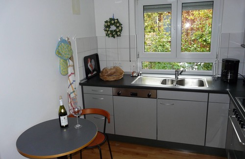 Daisendorf Apartment | Inviting Attic Studio with Panoramic Terrace & Lake View