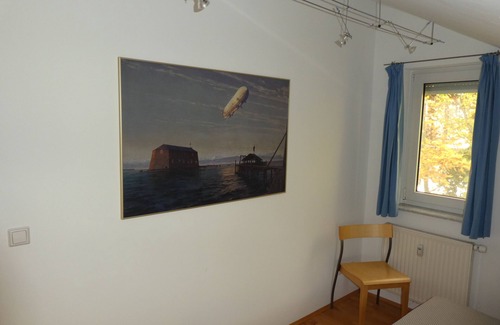 Daisendorf Apartment | Inviting Attic Studio with Panoramic Terrace & Lake View