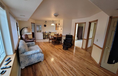 Lakeside House | Inviting Two-Bedroom Retreat by Flathead Lake with Ocean View