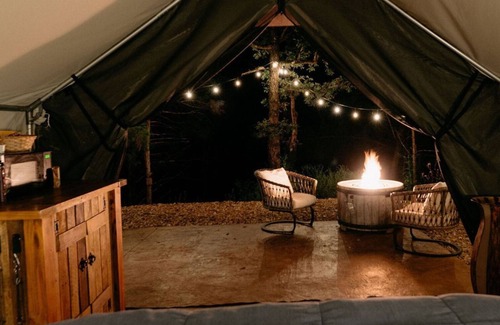 Branson House | Unique Glamping Experience at Bedrock Ozark Mountain Retreat