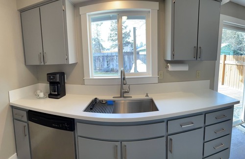 Old Farm District House | Charming Updated 3B Home with Pool, Near Old Mill!