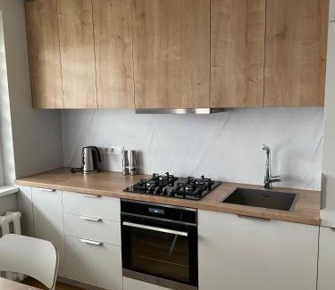 Panevezys Apartment | Inviting Urban Retreat - Family-Friendly with Top Ratings