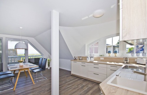 Gross Zicker Apartment | Seaside Retreat: Pet-Friendly Apartment with Balcony View