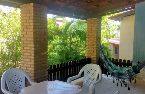 Itaparica House | Inviting vacation home steps from the sea with ocean view