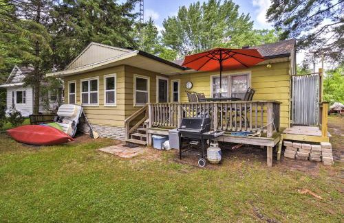Wautoma House | Inviting Wautoma Retreat with Boats and Dock on Bughs Lake