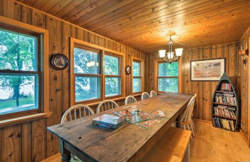 Wautoma House | Inviting Wautoma Retreat with Boats and Dock on Bughs Lake