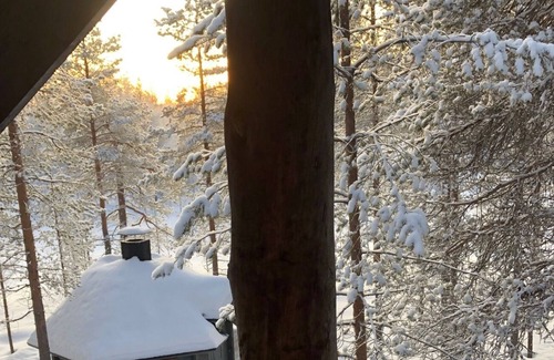 Kehys-Kainuu House | Cozy Wooden Log Cabin With Modern Amenities - Inc. private swimming pond
